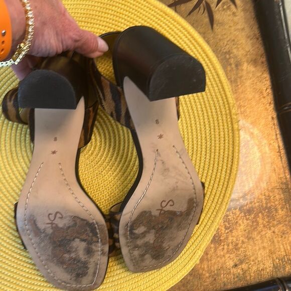 Splendid Women's Tiger Print Block Heel Sandals - Picture 10 of 13